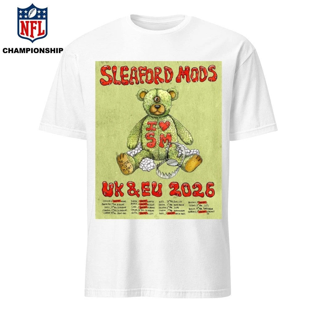 Sleaford Mods UK-EU 2026 Shows Poster Shirt