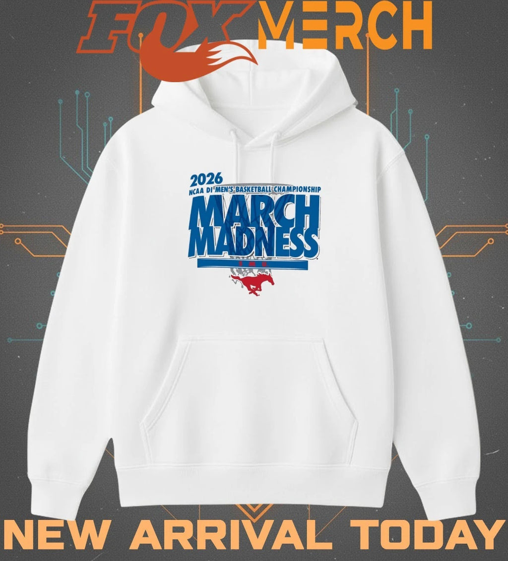 SMU Mustangs 2026 NCAA DI Men’s Basketball Championship March Madness shirt