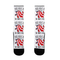 ABEARica The Brute-iful Merica Bear Socks