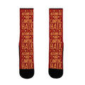 Autumn Air And Camping Hair Socks