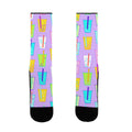 Boba Bubble Tea Pattern Socks