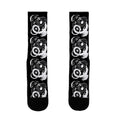 Dark-Light Ouroboros Socks