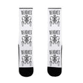 Deadass Skeleton Butt Parody Socks