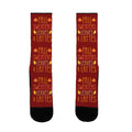 Fall Sweaters Leaves and Lattes Socks