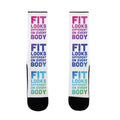 Fit Looks Different On Every Body Socks