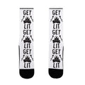 Get Lit - Campfire (CMYK) Socks