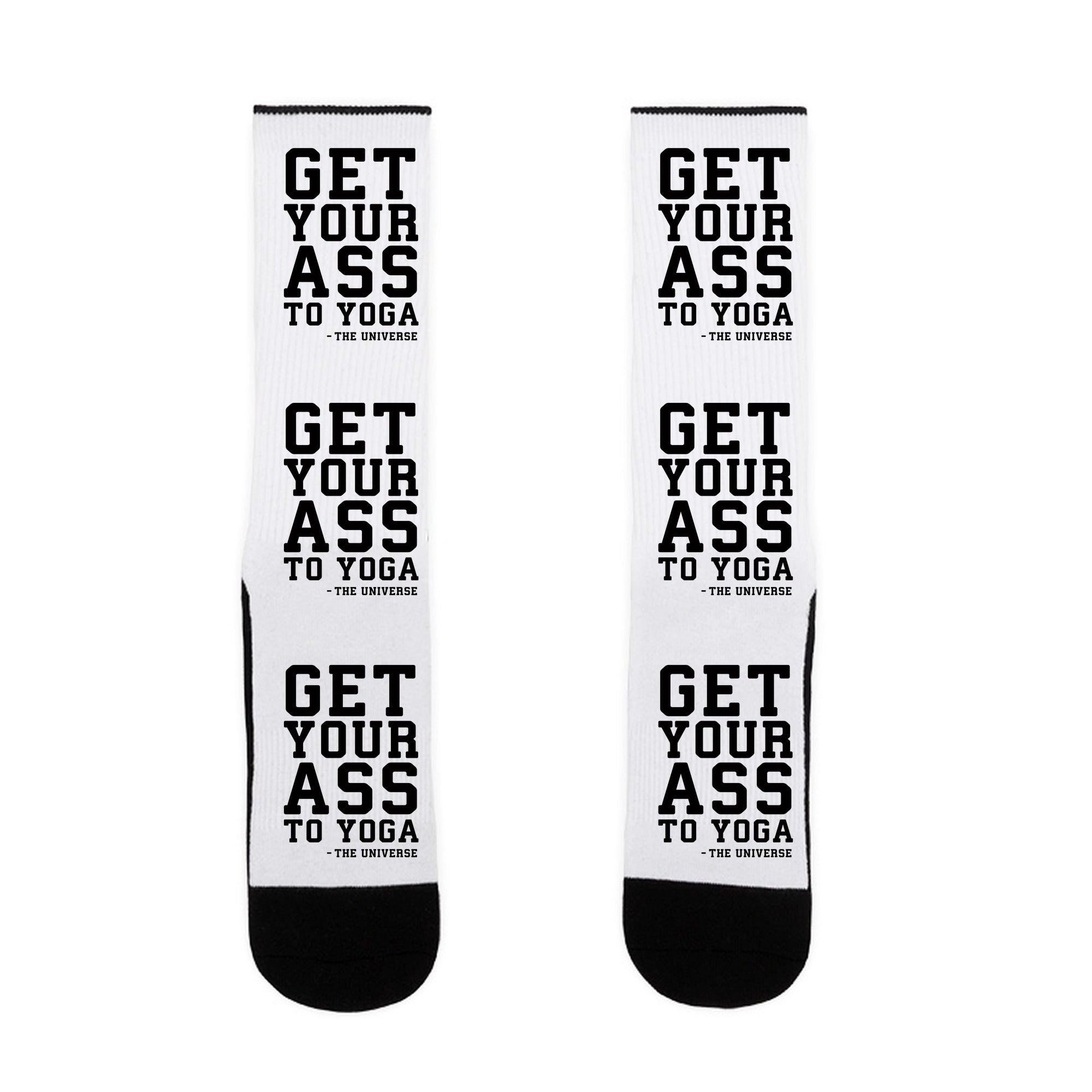 Get Your Ass To Yoga Socks