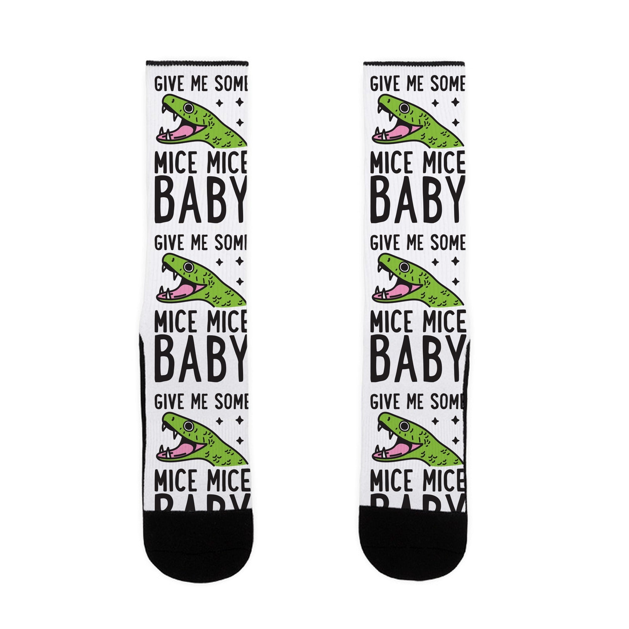 Give Me Some Mice Mice Baby Snake Socks