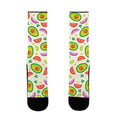 Guac Pattern Socks