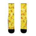 Honeycomb Pattern Socks