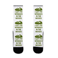 I Left My Worries In The Woods Socks