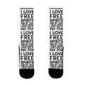 I Love Free Spirits Socks