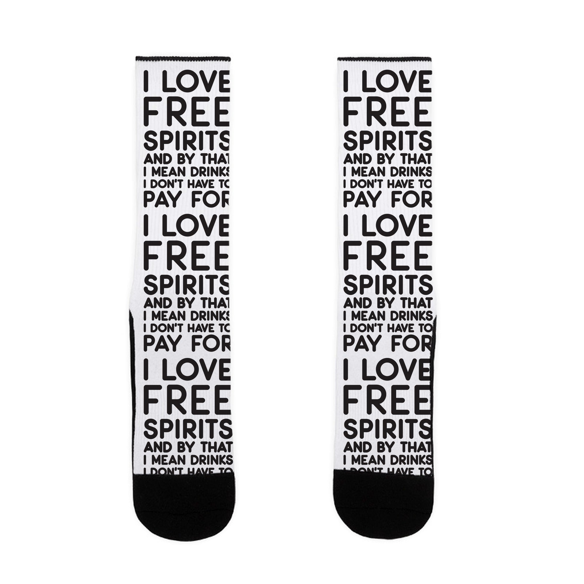 I Love Free Spirits Socks