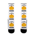 I'm Feeling Empty Inside Pumpkin Socks