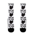 I'm From Ope-hio Socks