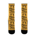 It's Fall Y'all Socks