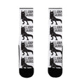 Llamasaurus Socks