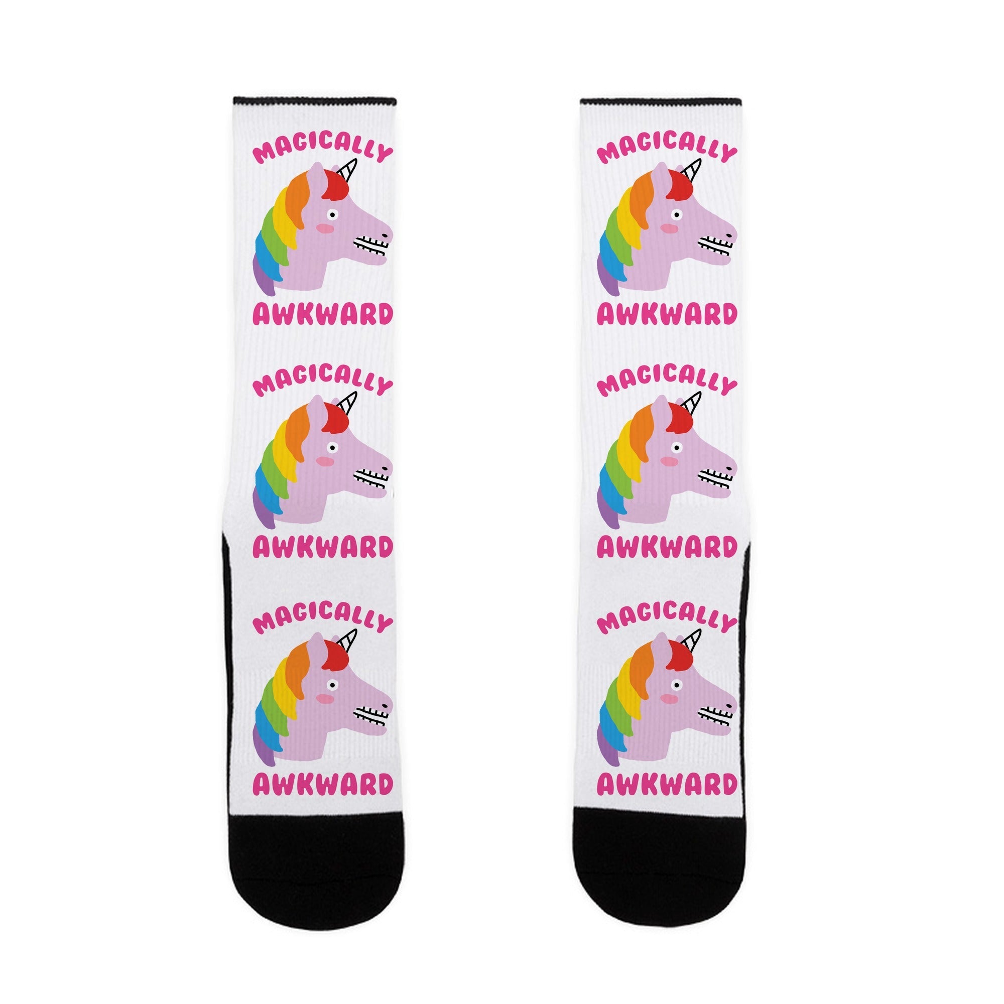 Magically Awkward Socks
