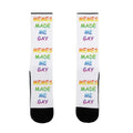 Memes Made Me Gay Socks