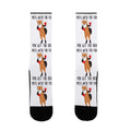 Mess With The Fox You Get The Box Socks