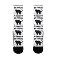 My Familiar Is Feminist Too Socks