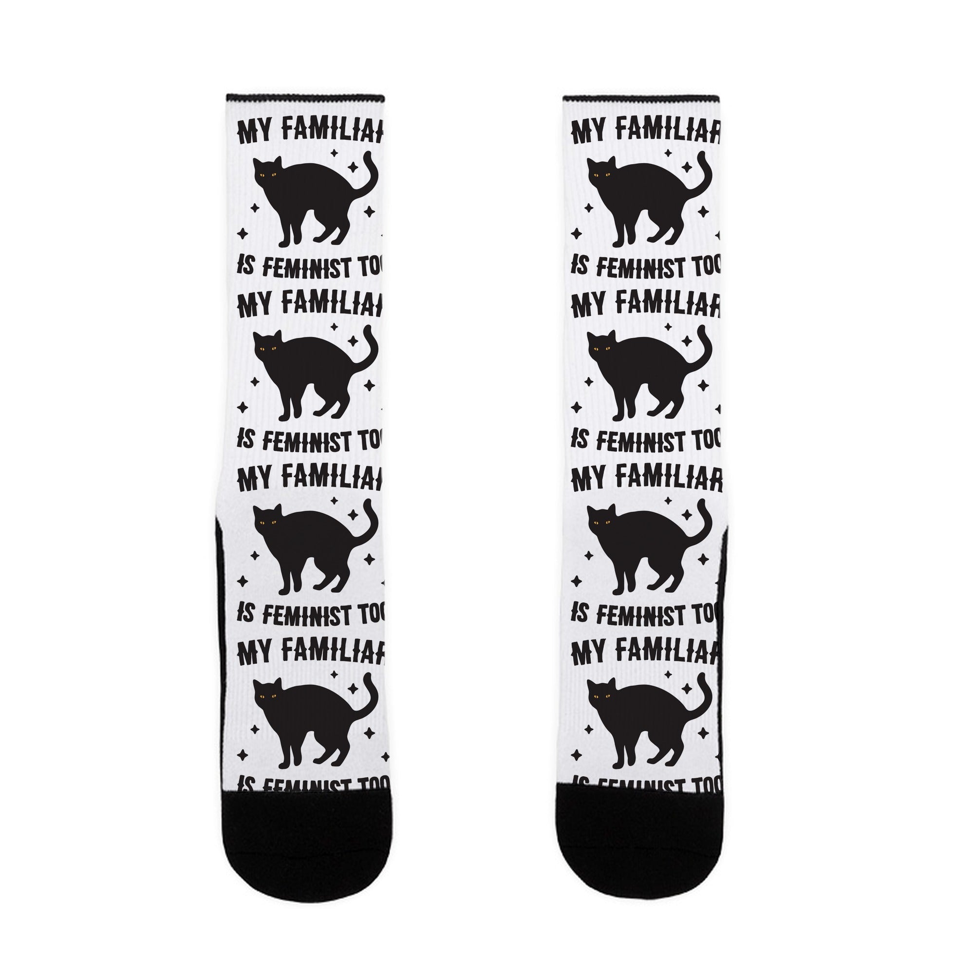 My Familiar Is Feminist Too Socks