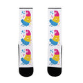 Pansexual Llama Socks