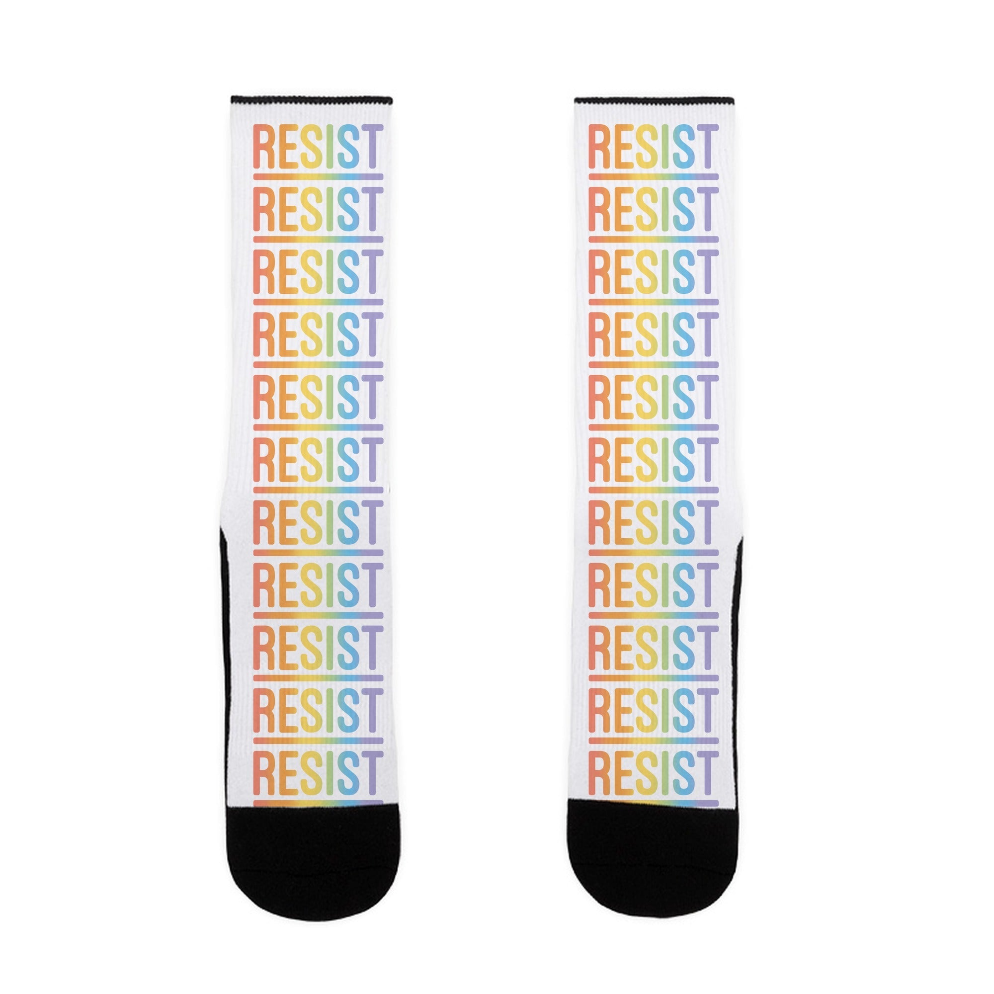 Rainbow Resist Socks