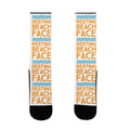 Resting Beach Face Socks