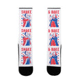 Shake & Bake: George Washington & Benjamin Franklin Socks