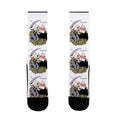 Skeleton Drinking Wine Socks