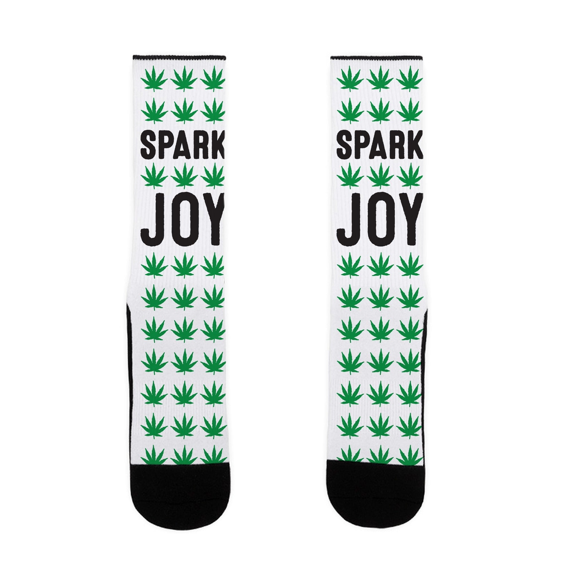 Spark Joy Weed Socks