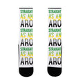 Straight As An Aro Socks