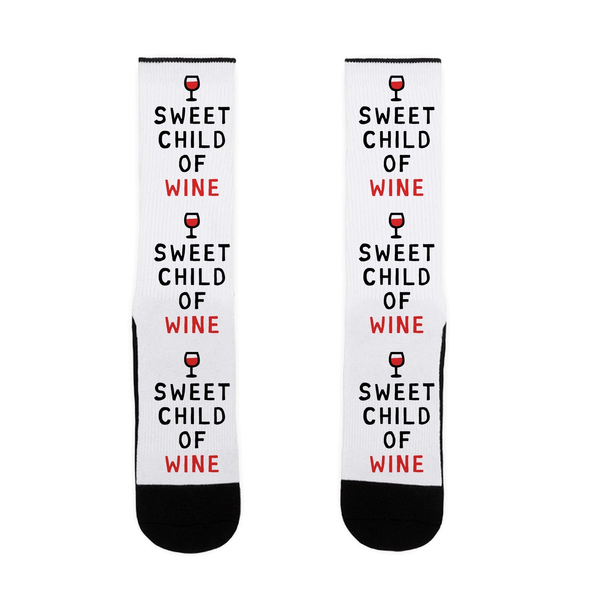 Sweet Child Of Wine Socks