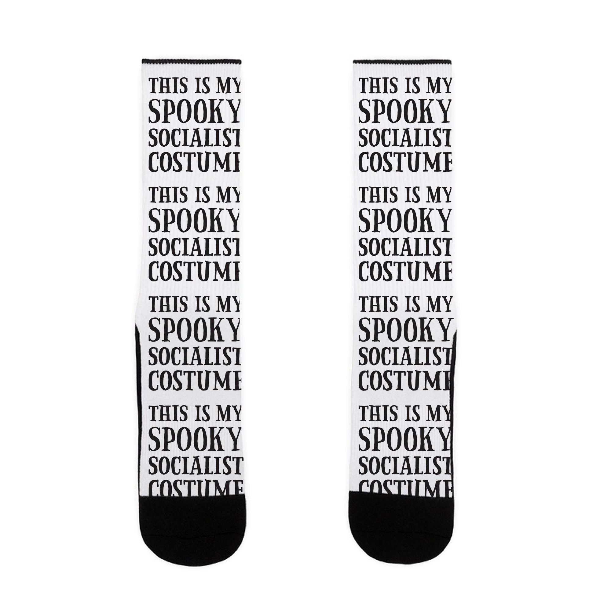 This Is My Spooky Socialist Costume Socks