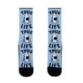 Thug Life Shark Socks