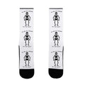 We Are All Skeletons On The Inside Socks