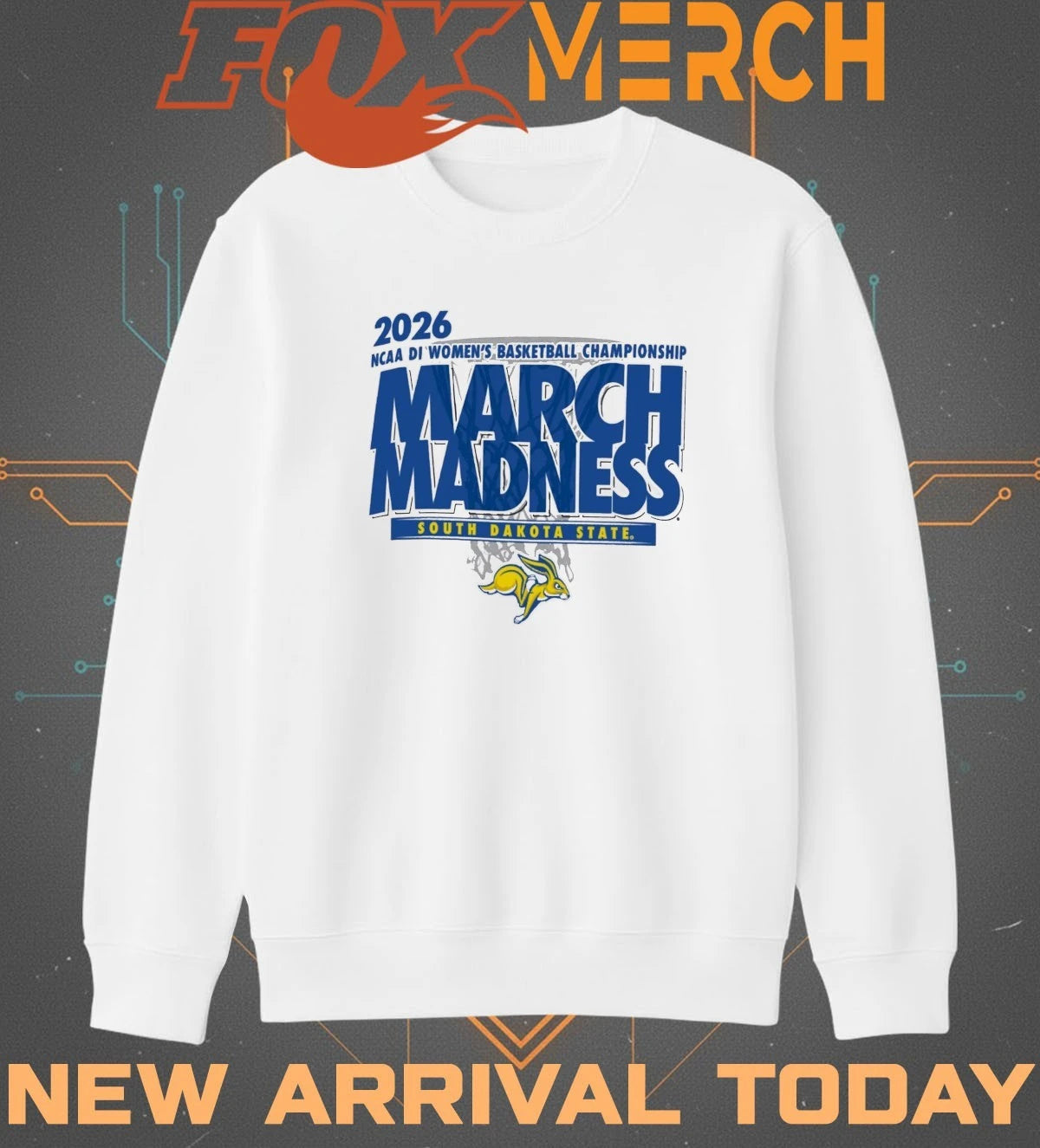 South Dakota State Jackrabbits 2026 NCAA DI Women’s Basketball Championship March Madness shirt