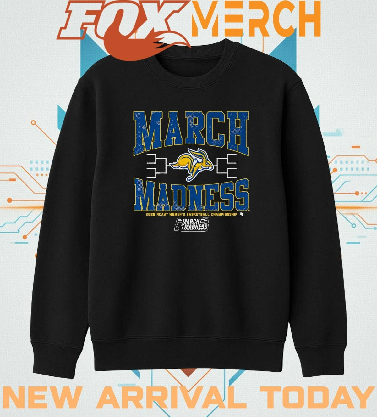 South Dakota State Jackrabbits Women’s Basketball 2026 March Madness t-shirt