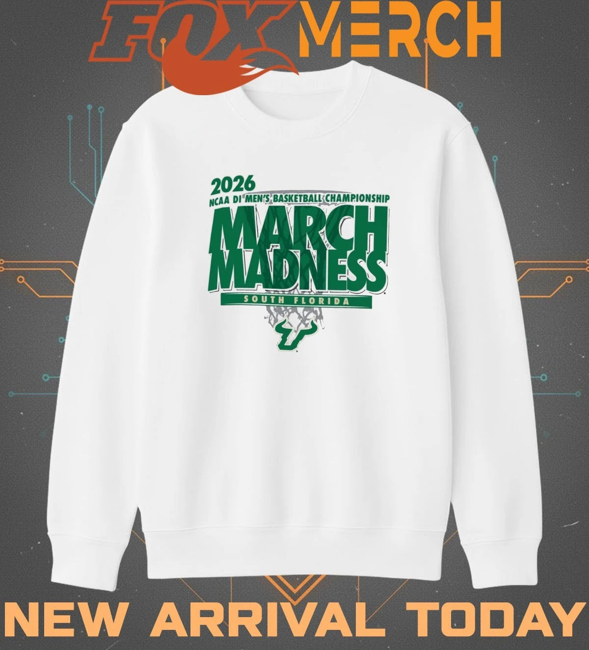 South Florida Bulls 2026 NCAA DI Men’s Basketball Championship March Madness shirt