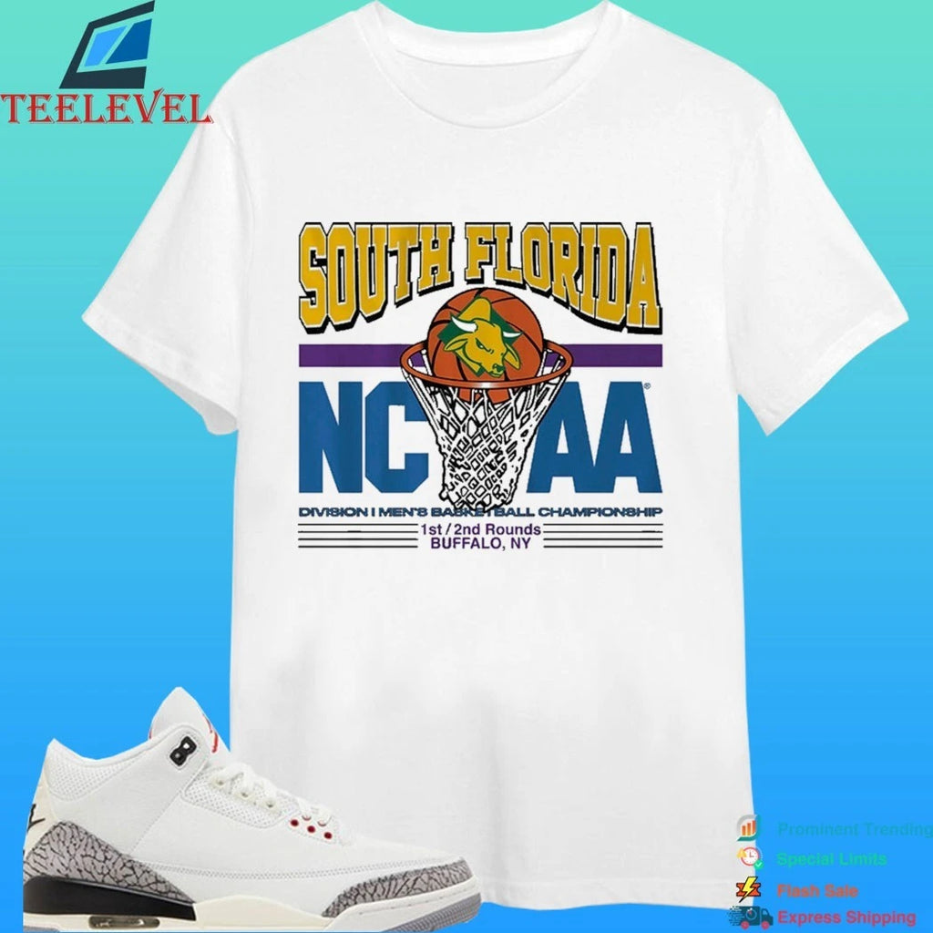 South Florida Usf Bulls Mbb 2026 Ncaa Tournament Retro Vibes Shirt