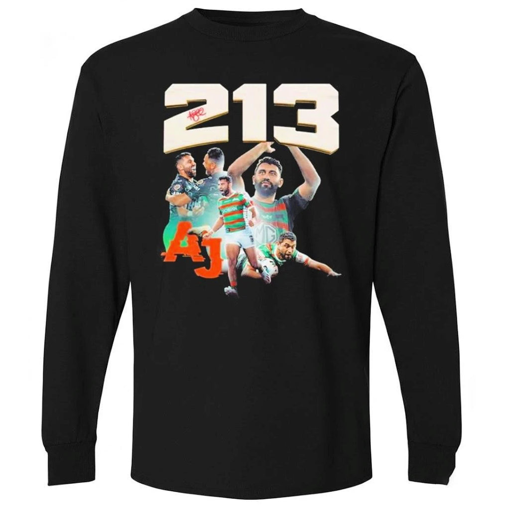 South Sydney Rabbitohs Alex Johnston Record Breaker 2026 Shirt