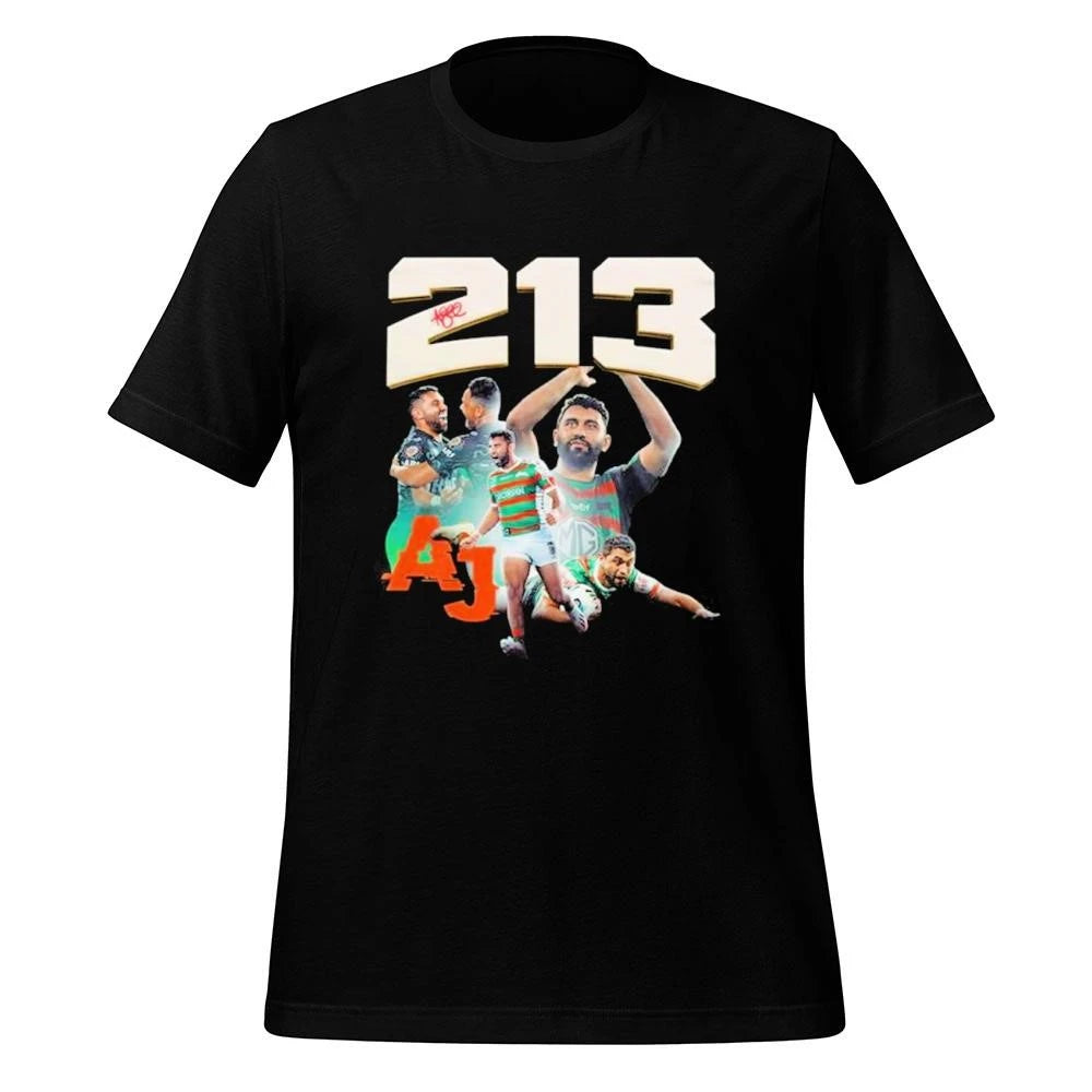 South Sydney Rabbitohs Alex Johnston Record Breaker 2026 Shirt