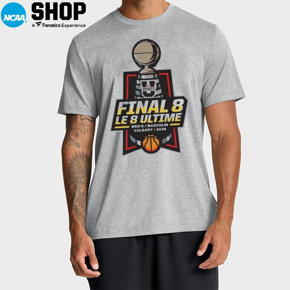 Sports Final 8 Le 8 Ultime Men’s Masculin Calgary 2026 logo T-Shirt