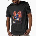 Retro 90s France Soccer Rooster Graphic Art by Ink & Void Co.