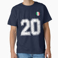 Italy Soccer Number 20 Vintage Sports Fan by RoyesButler