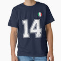Italy Soccer Number 14 Vintage Sports Fan by RoyesButler