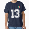 Italy Soccer Number 13 Vintage Sports Fan by RoyesButler