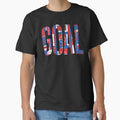 Goal Soccer Field Tactical Pattern Bold Block Typography by TeNovaStudio