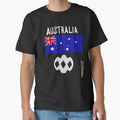 Despacito® Australia Flag Black White Ball Design Text by DespacitoBrand